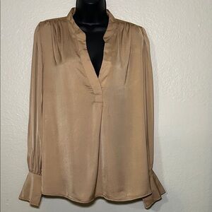Banana Republic Tan Blouse